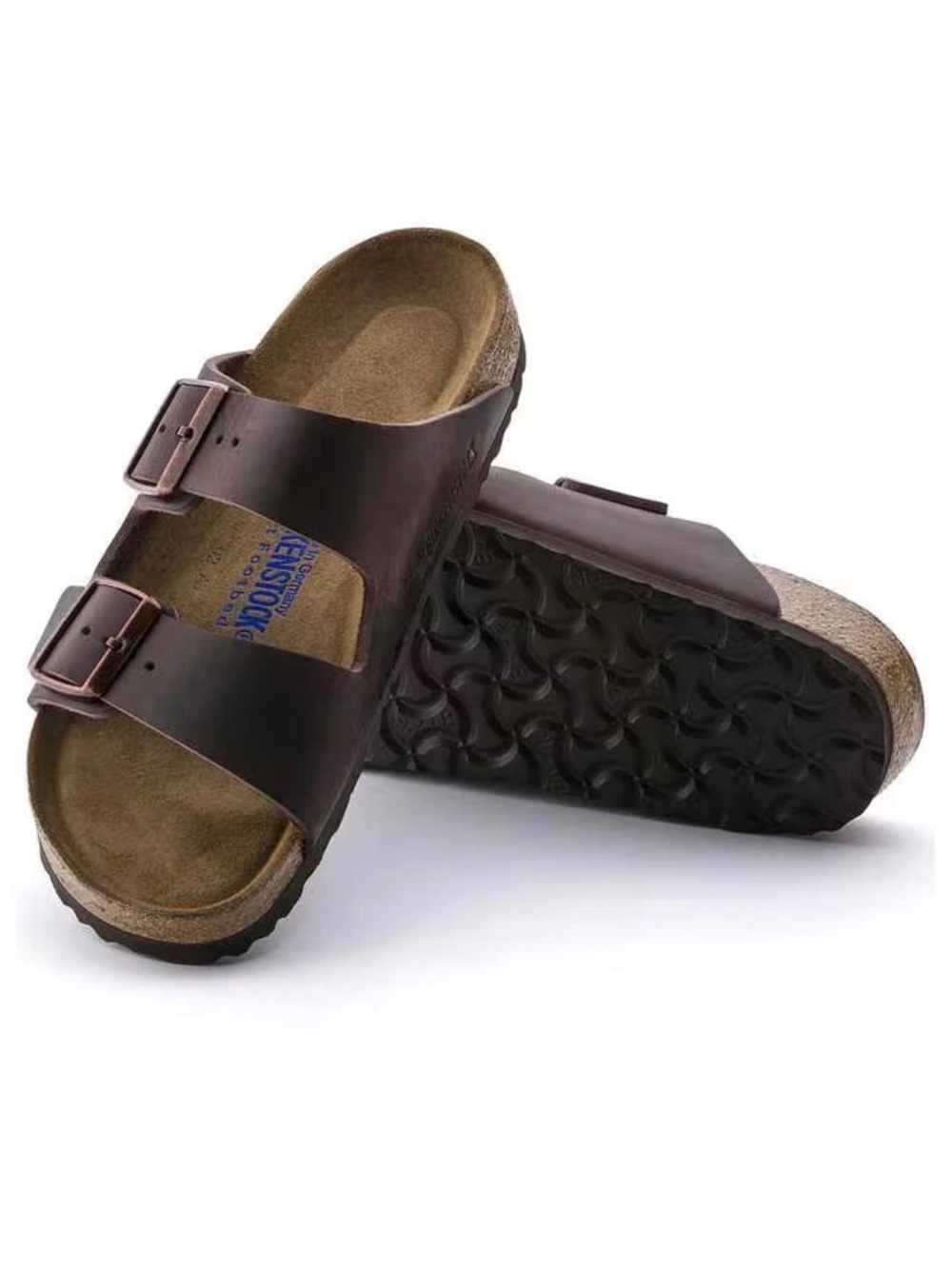 Birkenstock Arizona Habana Oiled Leather Soft Footbed Sandals EU 38-42